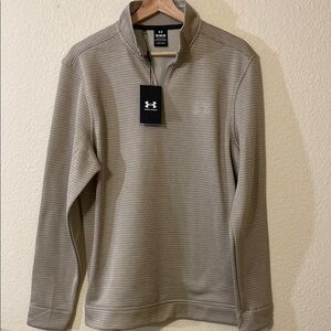 Under Armour Tan Quarter-Zip Pullover